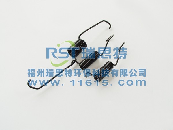 黑色電泳漆彈簧工件