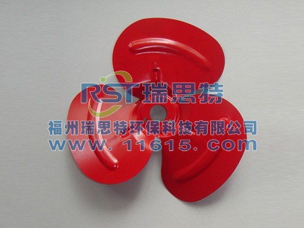 大紅色電泳風葉