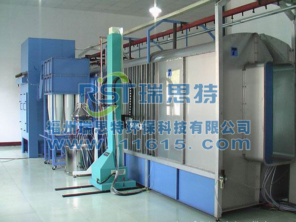 往復(fù)機自動噴塑線